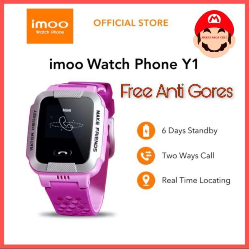 Promo Jam Tangan Imoo Y1 Watch Phone waterproof gps original 100 Biru Diskon 33 Di Seller Mba Ayu Tugu Selatan Kota Jakarta Utara Blibli