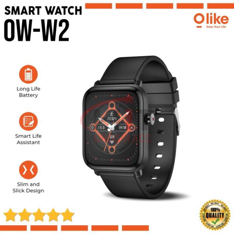 Promo Olike OW W2 Smartwatch Zeth W2 With Blood Pressure Monitor