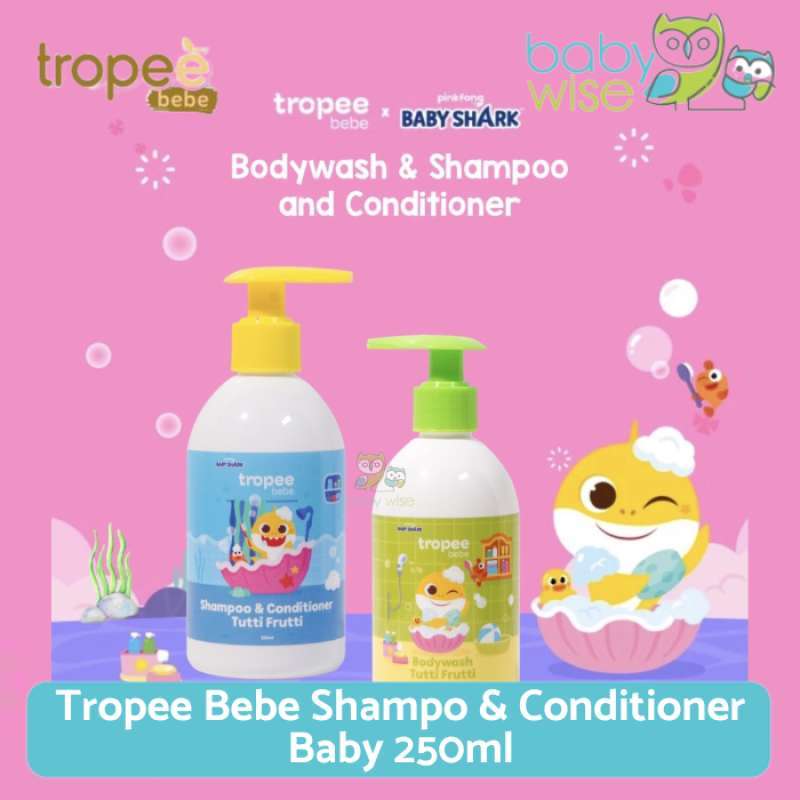 Baby shark body wash top