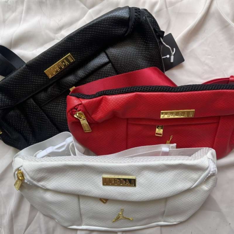 Harga air jordan shop leather waist bag original