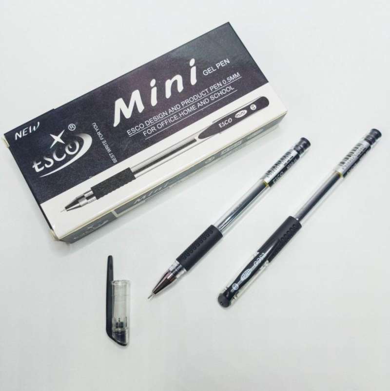 Jual Pulpen Gel Esco Mini Gel Pen M-58-h Gel Pen Esco M 58