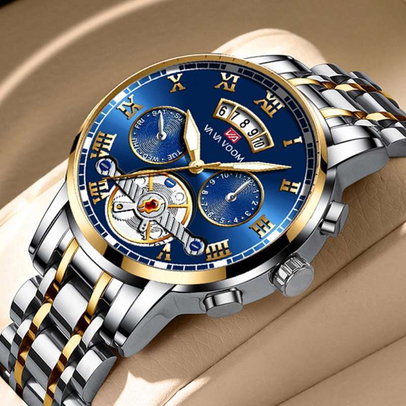 Promo Jam Tangan Pria Kasual Bisnis Model Terbaru 2023 Stainless