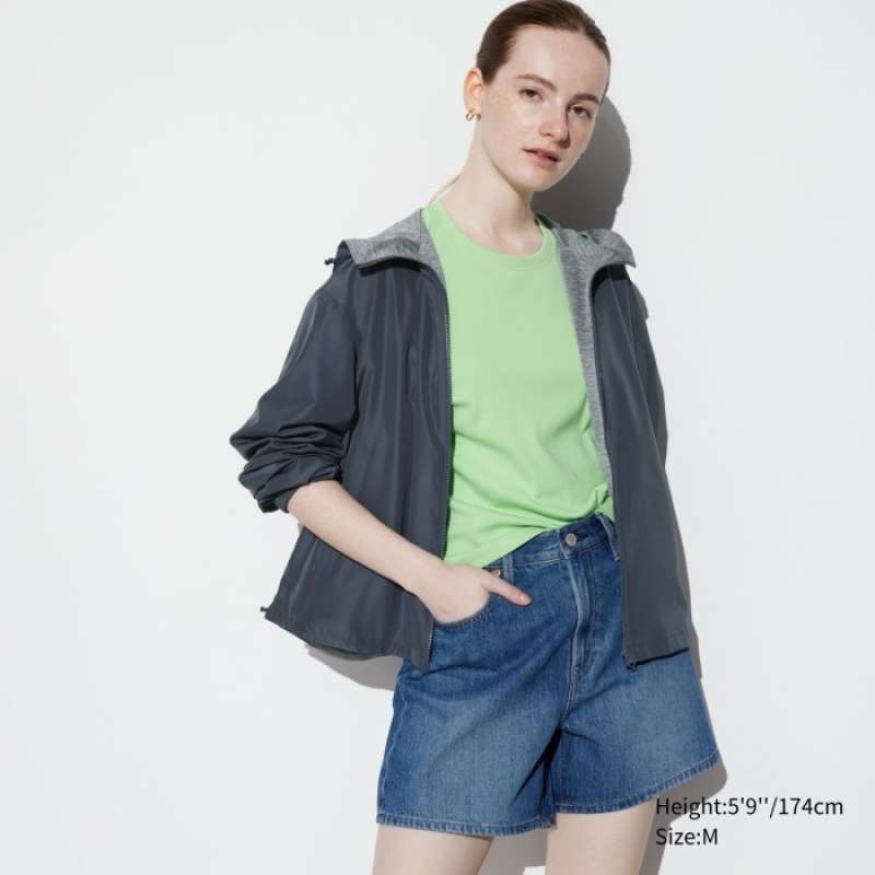 Jual UNIQLO Jaket Parka Reversibel Water Repellent 465471 Wanita