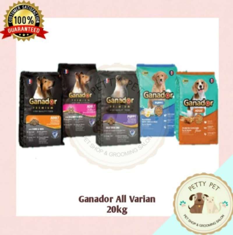 Ganador dog outlet food price