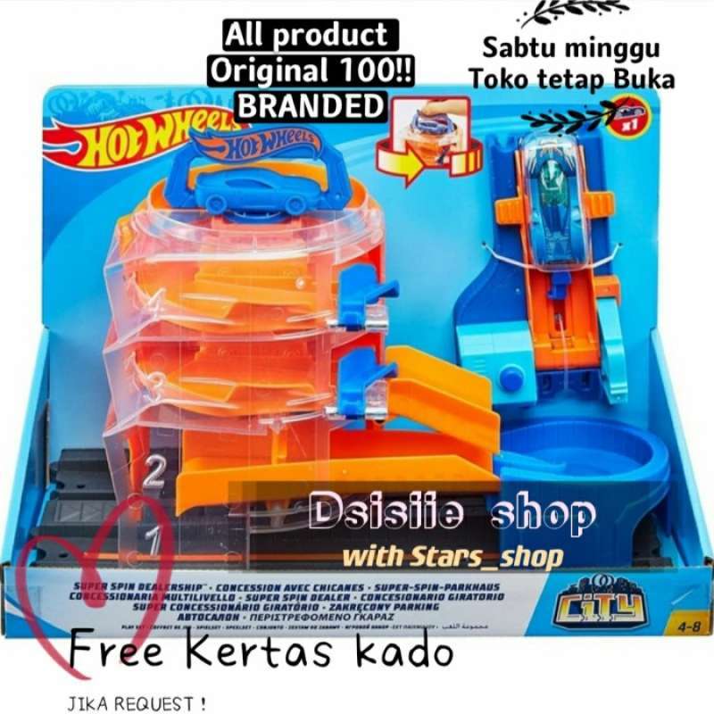 Jual Hot Wheels Super Spin Dealership Track City Playset Hotwheels Mattel Di Seller Prasywa Shop Meruya Selatan udik Kota Jakarta Barat Blibli