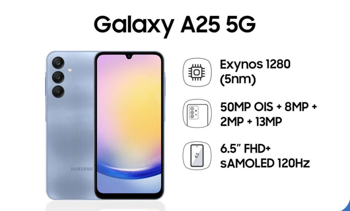 مميزات هاتف سامسونج Samsung A25 5G 8/256