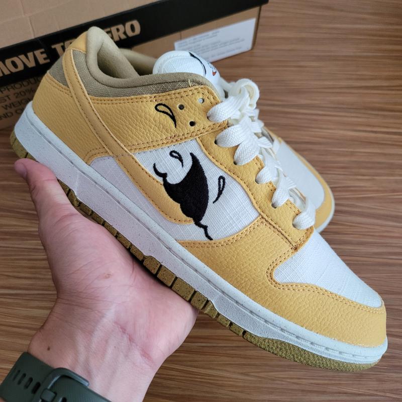 Nike Dunk Low Retro Sun Club Wheat Grass Orange || black white unlv