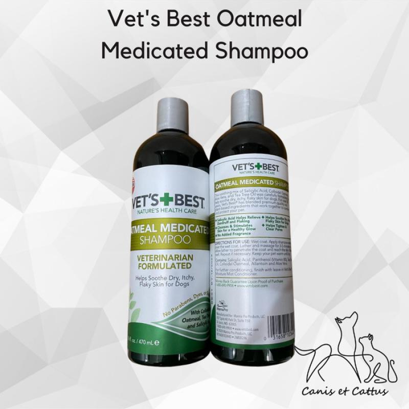 Vet's best best sale oatmeal medicated shampoo