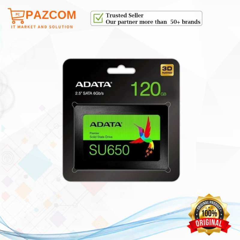 Promo SSD ADATA SU650 120 GB Diskon 23 di Seller Tikno Store