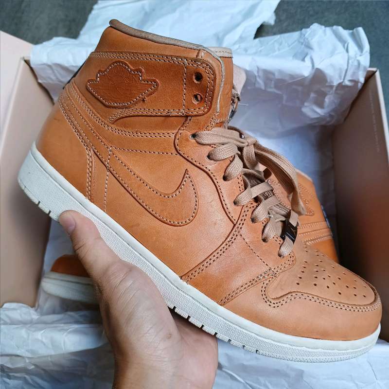 Jordan 1 retro pinnacle vachetta tan best sale