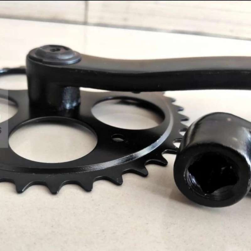 KUE=Q BMX 3PC CRANK KIT CP 165㎜ KUE=Q BMX 3PC CRANK KIT CP 165㎜ - メルカリ