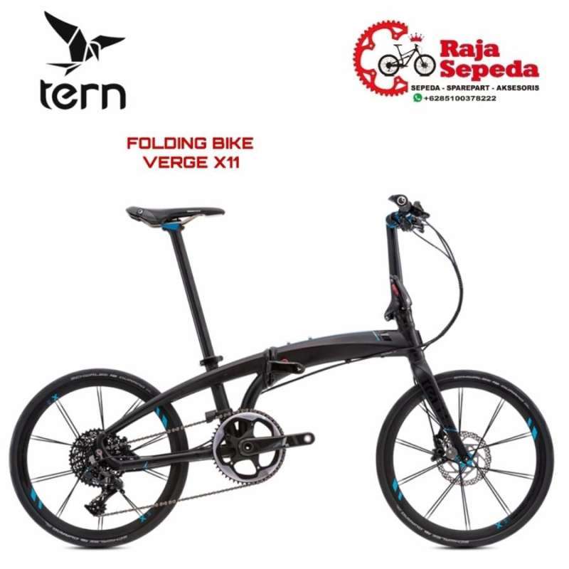 Jual SEPEDA LIPAT SELI FOLDING BIKE TERN VERGE X11 2021 di Seller