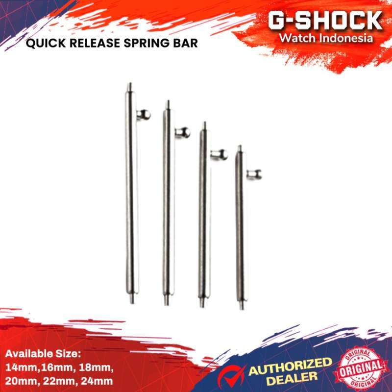 G shock best sale spring bar size