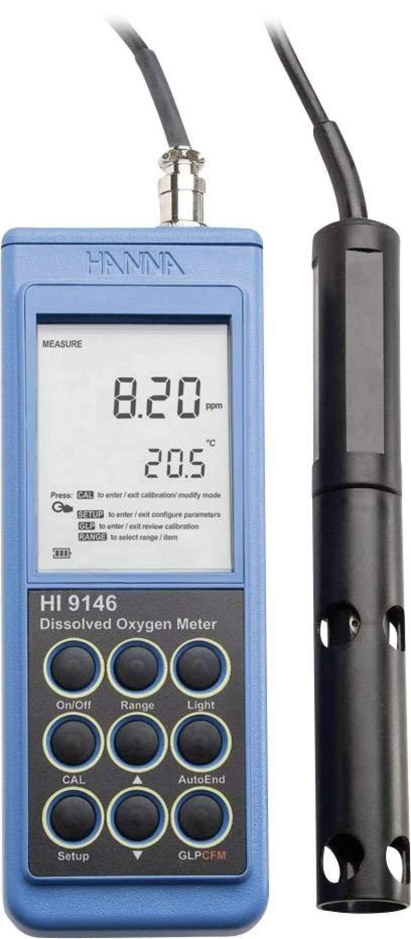 Promo Portable Dissolved Oxygen DO Meter Hanna HI 9146 - 10 HI9146-10 Diskon 23% di Seller Indah Healthcare - Tegal Alur, Kota Jakarta Barat | Blibli