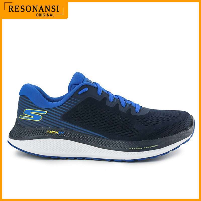 SEPATU PRIA TERBARU SKECHERS ORIGINAL SPORTS GO RUN PERSISTENCE BIRU