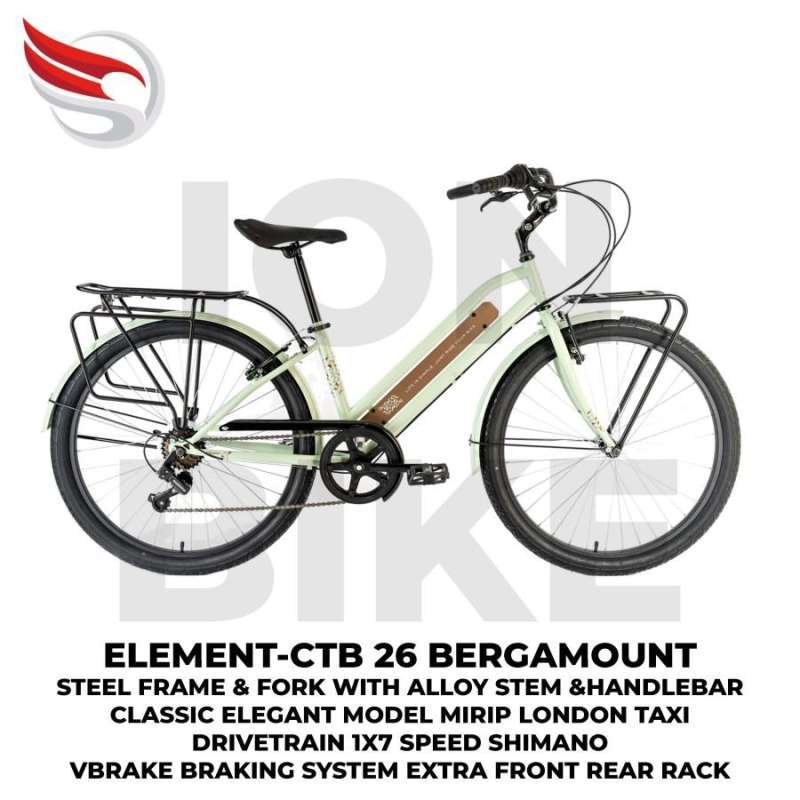 Sepeda City Bike 26 Element Bergamont Terbaru Classic Commuter Vintage