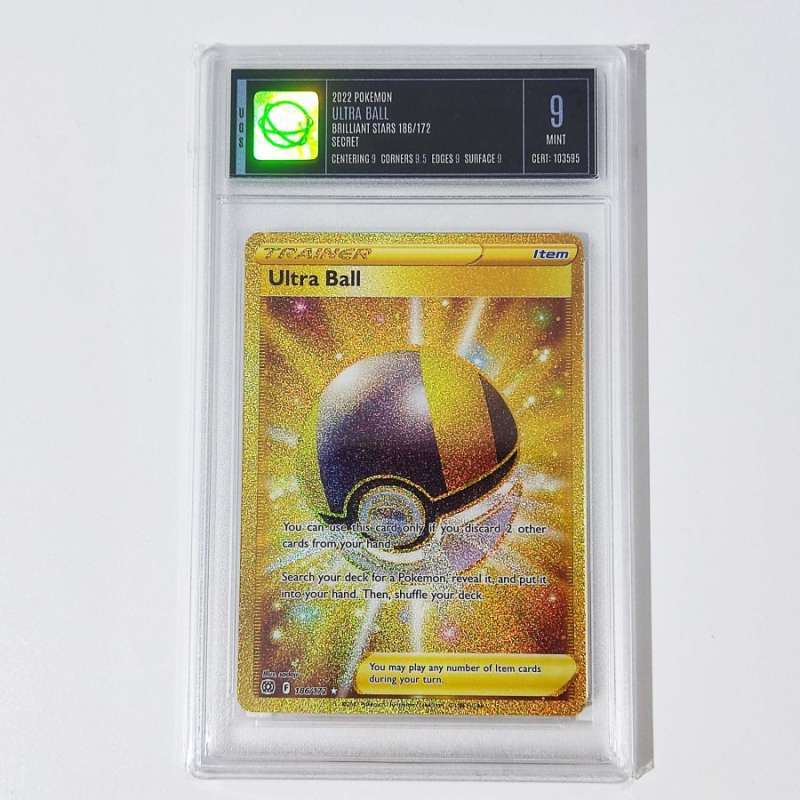 Jual Ultra Ball 186/172 Brilliant Stars Secret Ugs 9 - Graded Pokemon Card Di Seller Pokemon Bunta - Cipinang Besar Selatan, Kota Jakarta Timur | Blibli Jual Ultra Ball 186/172 Brilliant Stars Secret Ugs 9 - Graded Pokemon Card Di Seller Pokemon Bunta - Cipinang Besar Selatan, Kota Jakarta Timur | Blibli