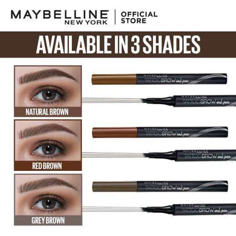 Maybelline tattoo shop brow ink pen
