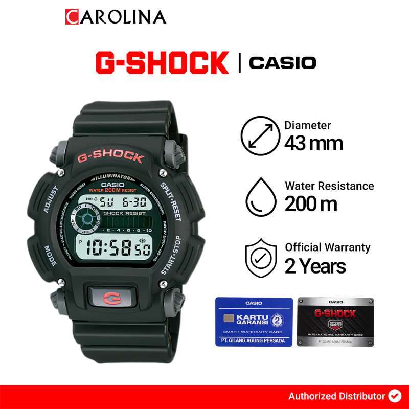 Promo Jam Tangan Pria Casio G SHOCK DW 9052 1V Digital Dial Black