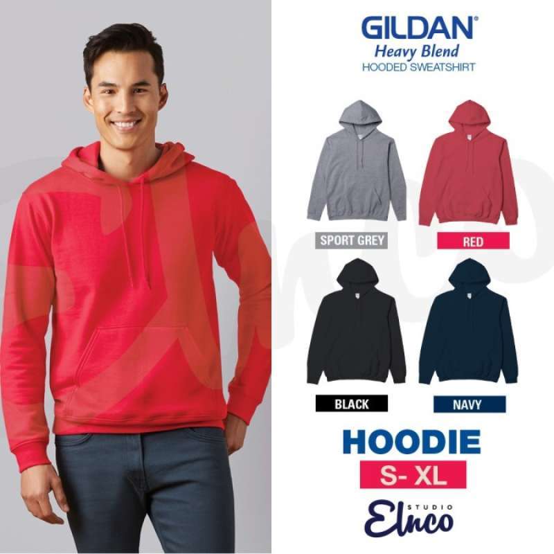 Jual Hoodie Gildan Polos Model Terbaru Harga Promo Februari 2024