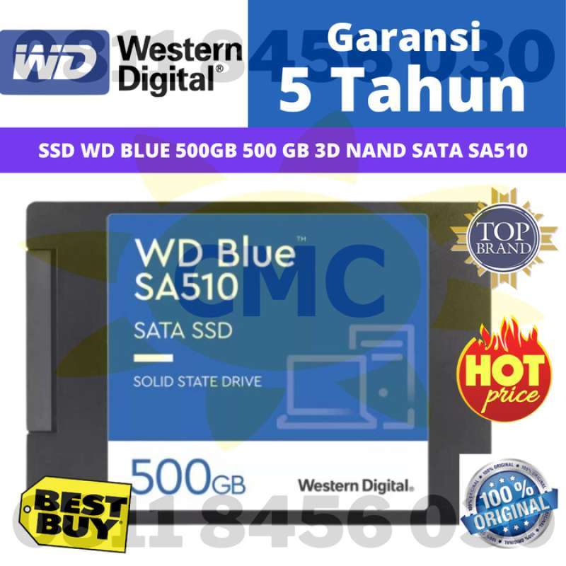 Hard Disk Wd Blue Sn550 500gb Nvme Ssd Western Digital 500GB WD
