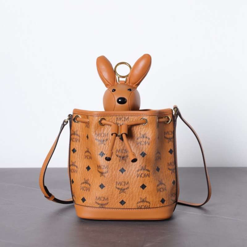 Jual Mcm Mini Rabbit Dessau Drawstring Bag In Cognac Visetos Leather Di Seller Brandluxid Official Store Kedung Baruk Kota Surabaya Blibli