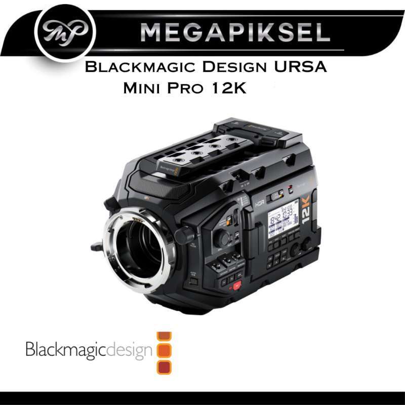 Jual Blackmagic Design Ursa Mini Pro 12k Di Seller Megapiksel