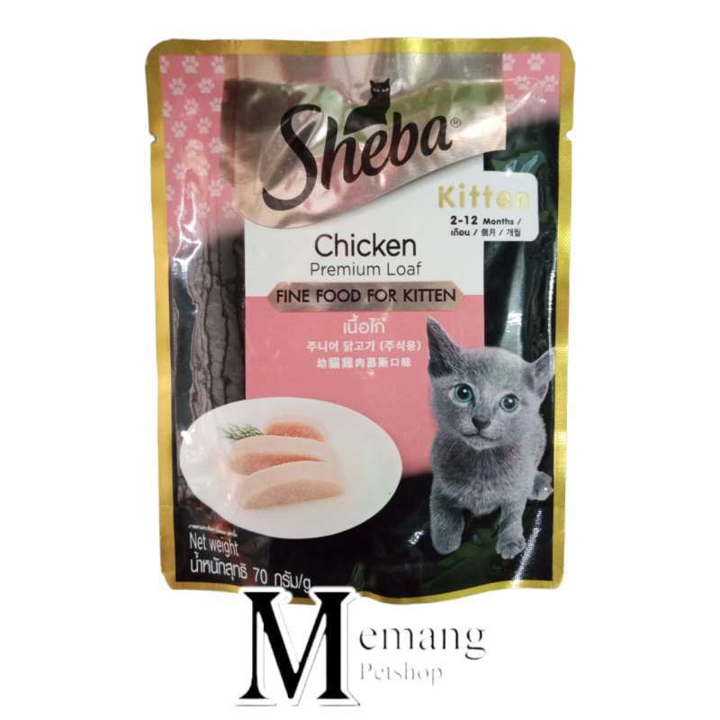 Poultry Sheba Cat Food Pouches Jual Sheba Pouch Tuna Chicken