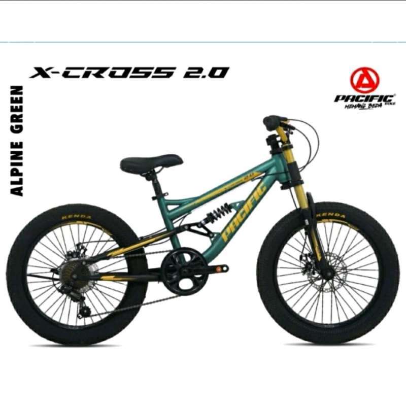 Jual Sepeda Gunung Anak Mtb 20 Inch Pacific X cross 2.0 X Cross 20