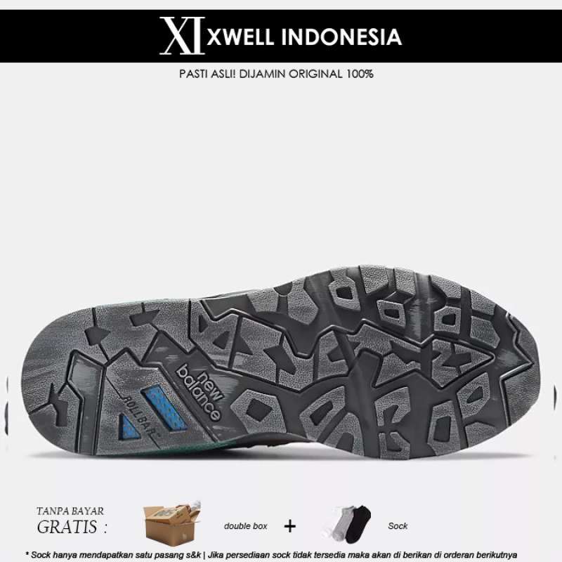 Promo SEPATU NEW BALANCE 580 V2 DARK BROWN ORIGINAL MT580RTB 44