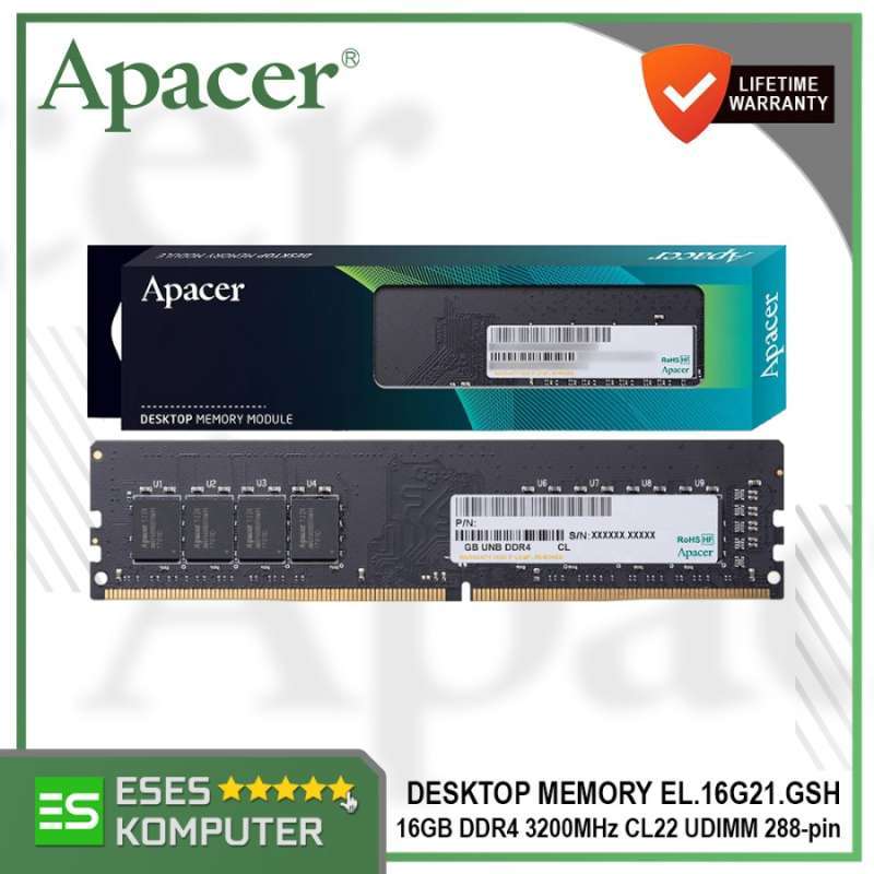 Industrial Product - Apacer DDR4 3200 CL22 16GB ノート用 Apacer