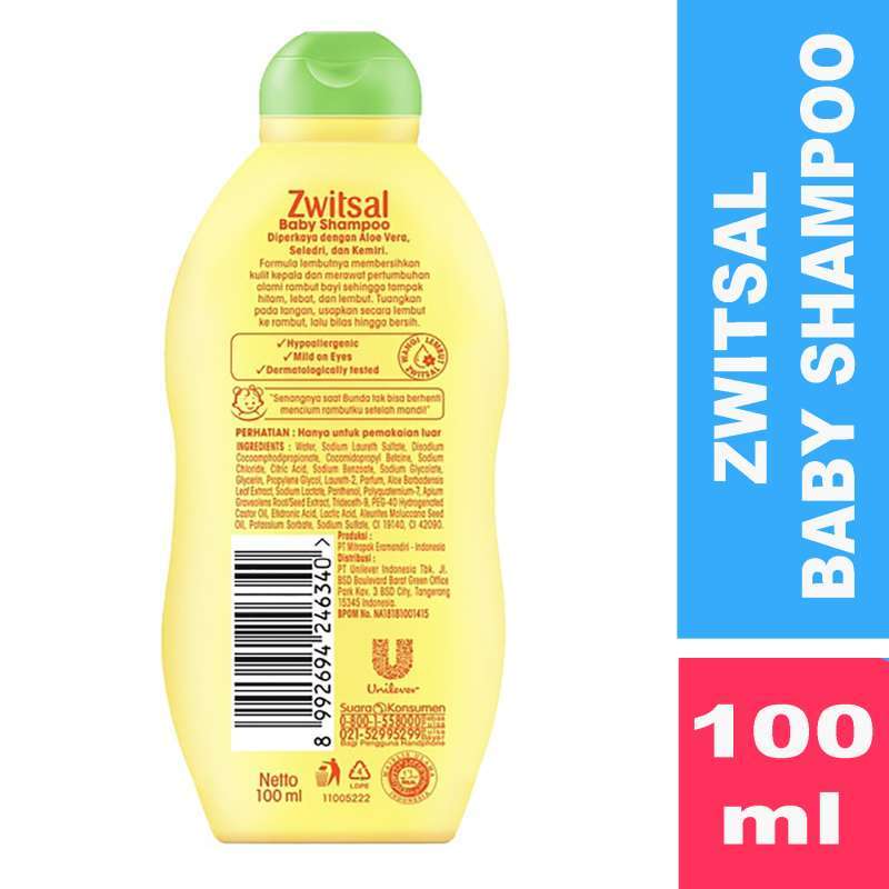 Zwitsal baby sales shampoo aloe vera