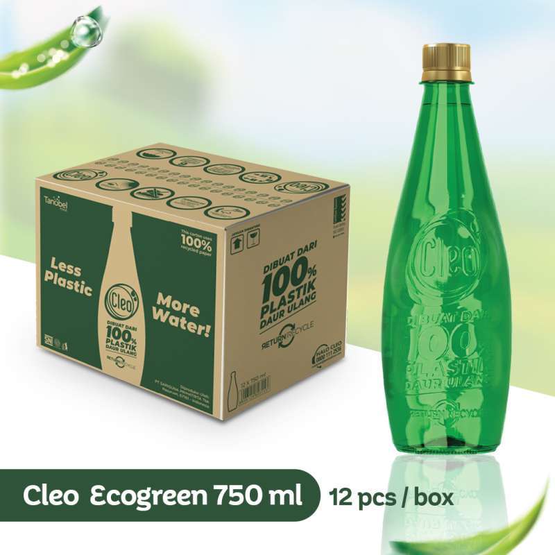 Promo Cleo Air Murni Ecogreen (12pcs) Halal Diskon 21% Di Seller
