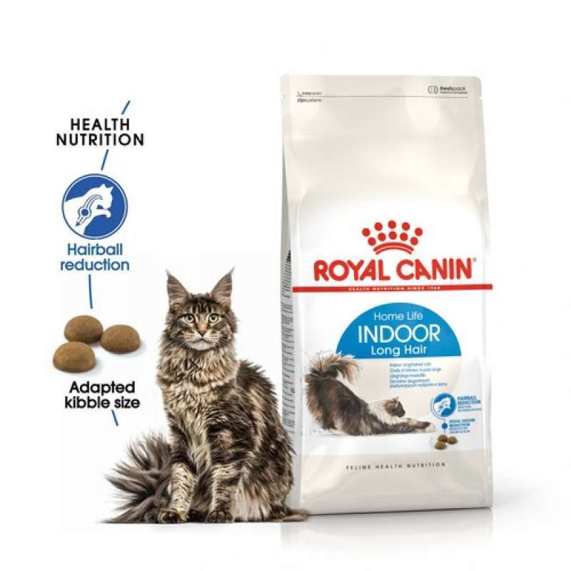 Promo Promo Royal Canin Indoor Long Hair 1Kg Repack Makanan Kucing