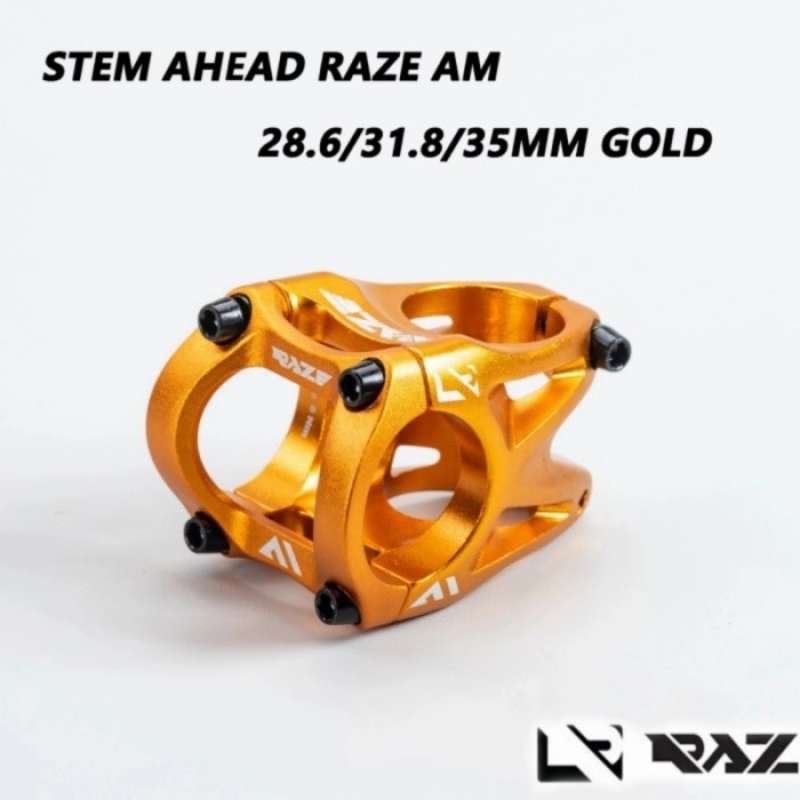 Jual stem ahead raze am oversize 28.6 31.8 alloy stem raze alloy