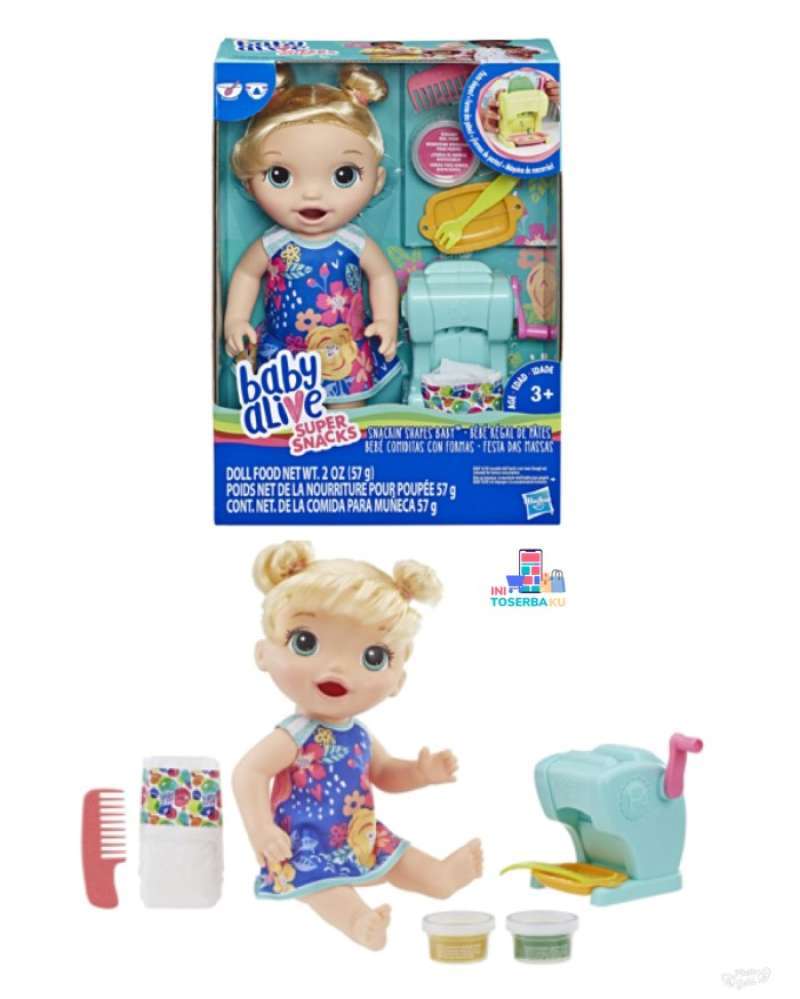 Baby alive shop snackin treats baby