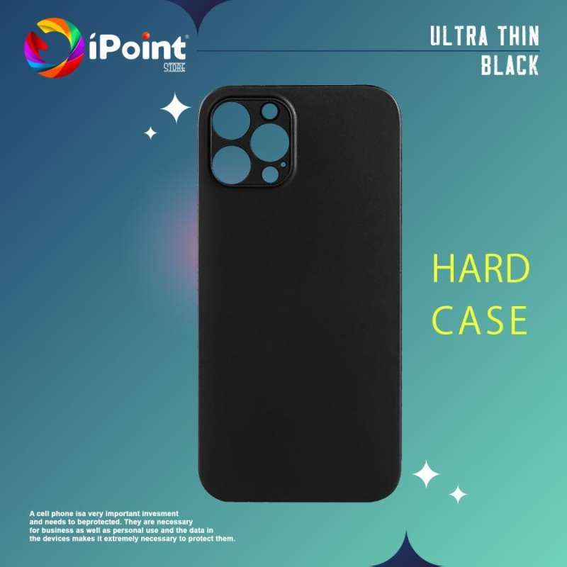 Case Black Solid Ultra Thin Ultra Slim Hard Plastic iPhone mm