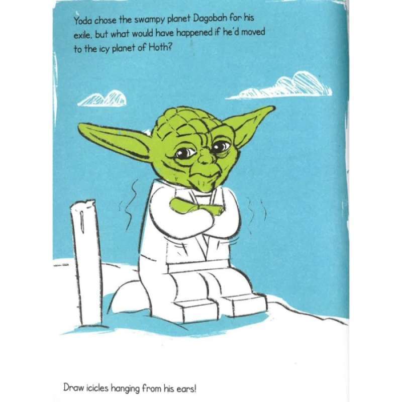 Lego star wars hotsell doodle activity book