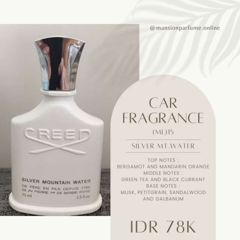 Creed silver on sale mountain water harga