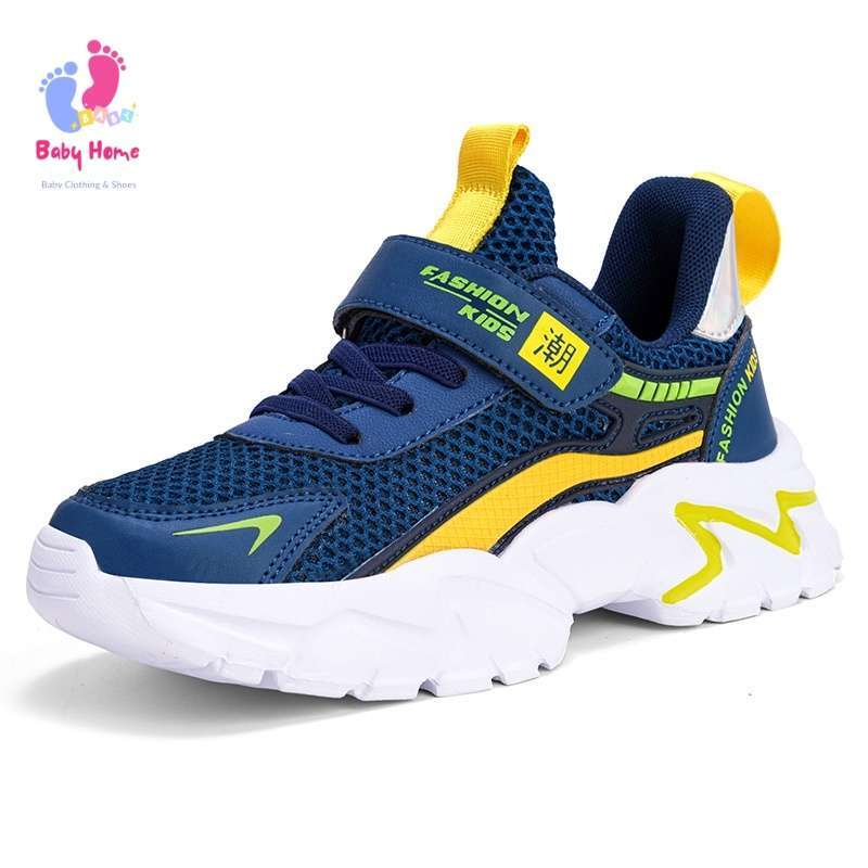 Sepatu Sneakers Anak Laki Laki Kasual Sepatu Olahraga Nyaman