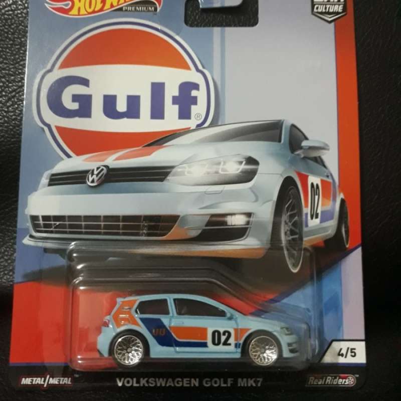 Jual Hot Wheels Hotwheels Gulf Series Volkswagen Golf MK7 di
