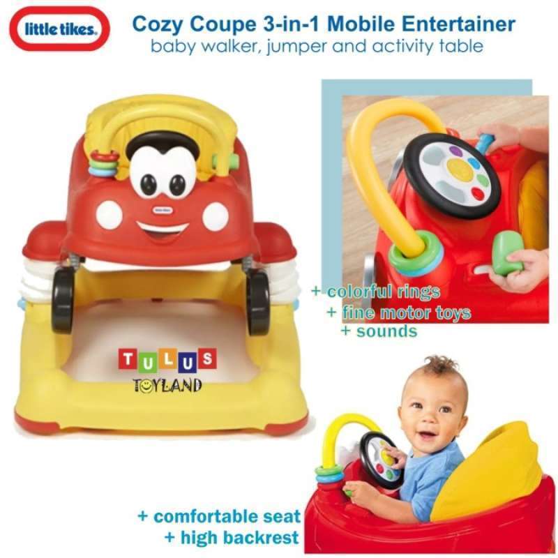 Jual Little Tikes Cozy Coupe 3 In 1 Mobile Entertainer Walker Di Seller Baby Club House Itc Bsd Lengkong Karya Kota Tangerang Selatan Blibli