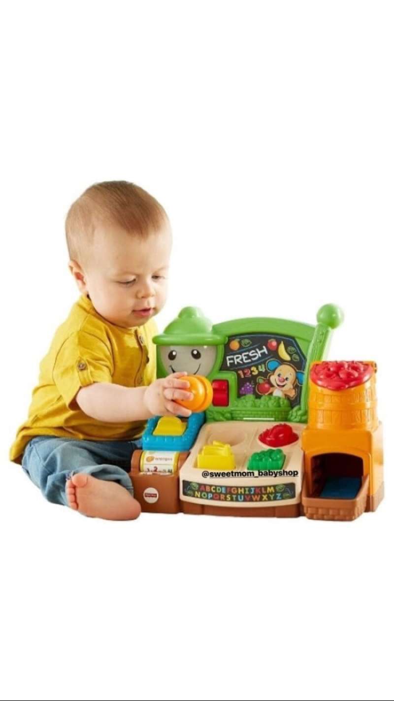 Jual Sweetmomshop Fisher Price Fruit And Fun Learning Market di