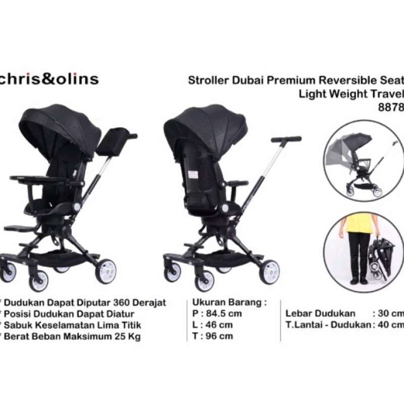 Stroller untuk anak berat shop 40 kg