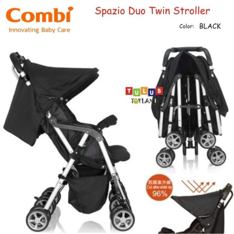 Promo Combi Spazio Duo Compact 2 Go Twin Stroller Kembar Diskon 20