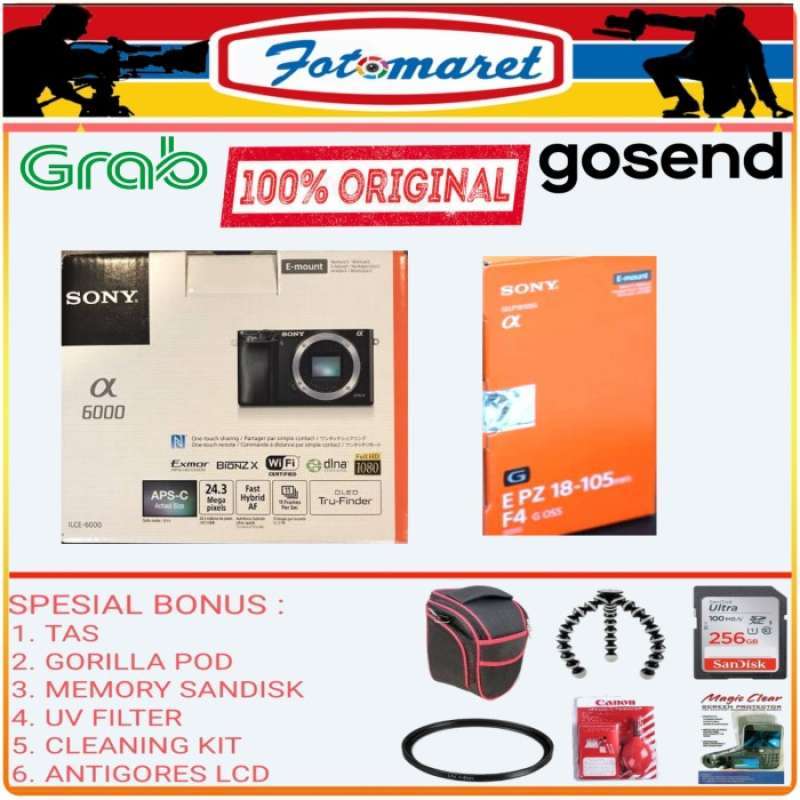 Promo A6000 Kit 18 105mm Oss Kamera A6000 Kit 18 105mm a6000 Kit Diskon 23 Di Seller Haria Store Cengkareng Barat Kota Jakarta Barat Blibli