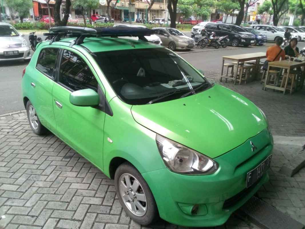 Mirage roof rack clearance