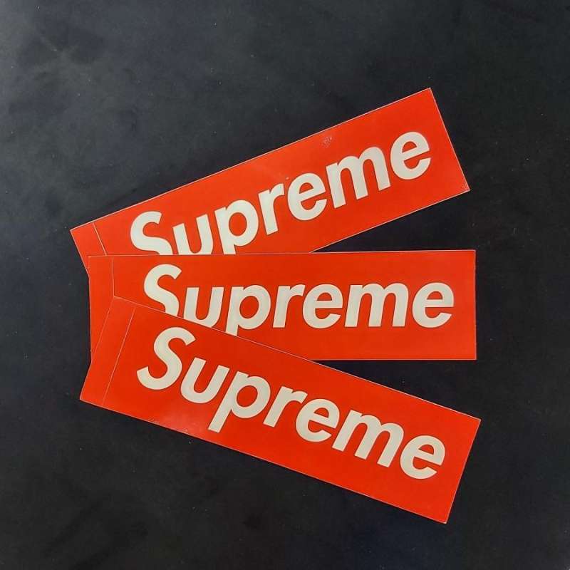 Original supreme sticker sale