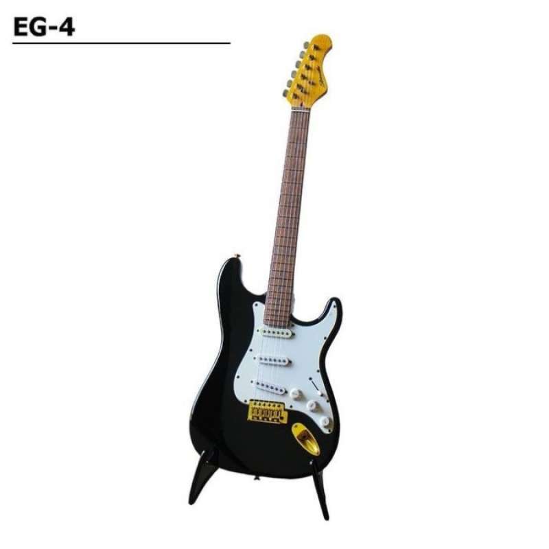 Jual Gitar Elektrik Ritmuller Eg4 Hitam electric Guitar Ritmuller