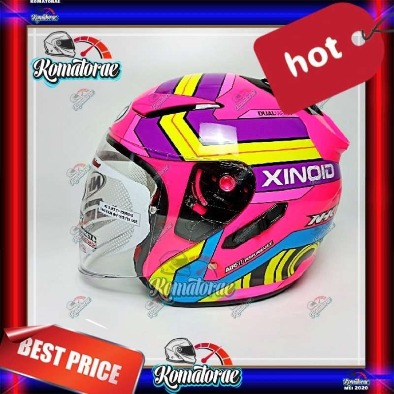 Helm nhk half face best sale terbaru 2020